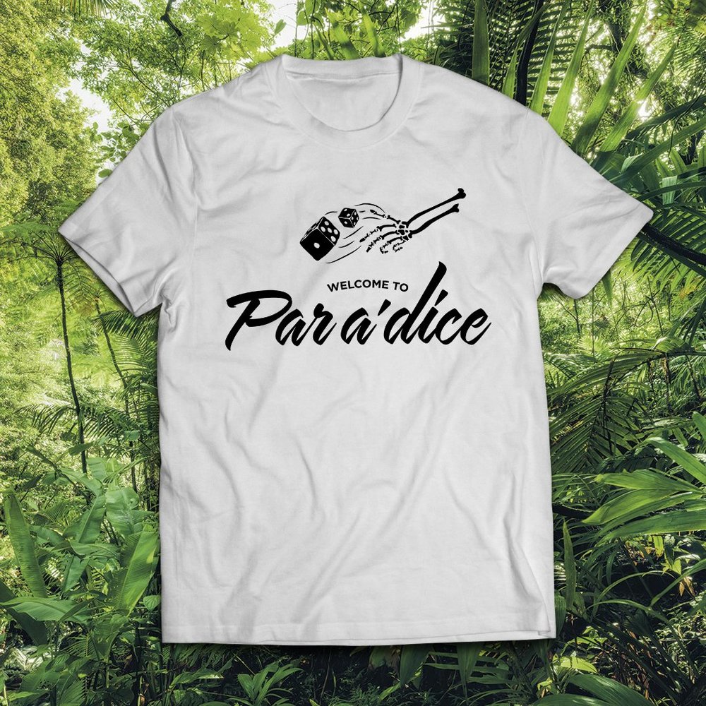 Welcome to Paradise Pair Of Dice Tee